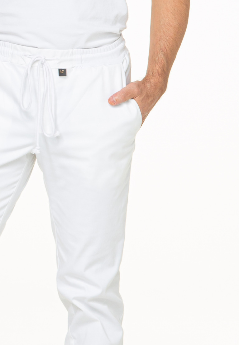 Scrub pants ZEN,  white, 48-2