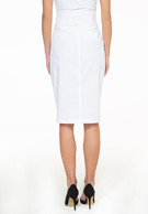 Scrub skirt YVETTE,  white, 38-1