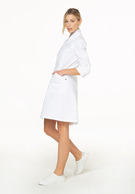 Lab coat long NUN, white, 36-2
